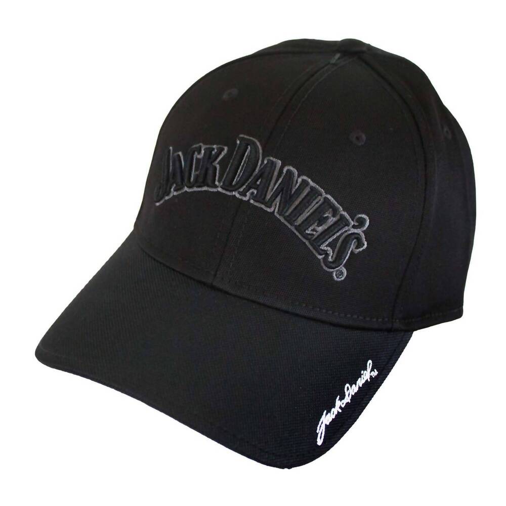 NEW JACK DANIEL'S men's embroidered cap in black